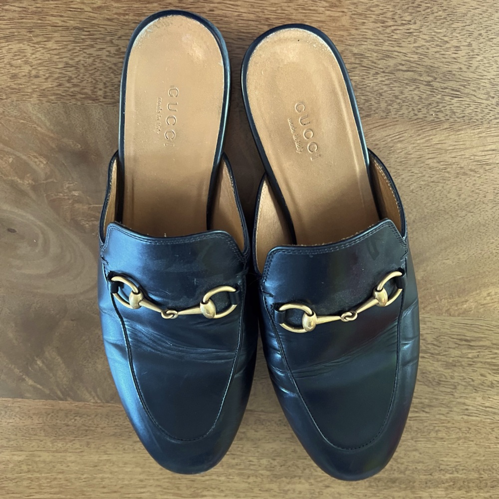 Gucci Princeton Mules w/Original Box and Dust Bags S38 (US 7.5)